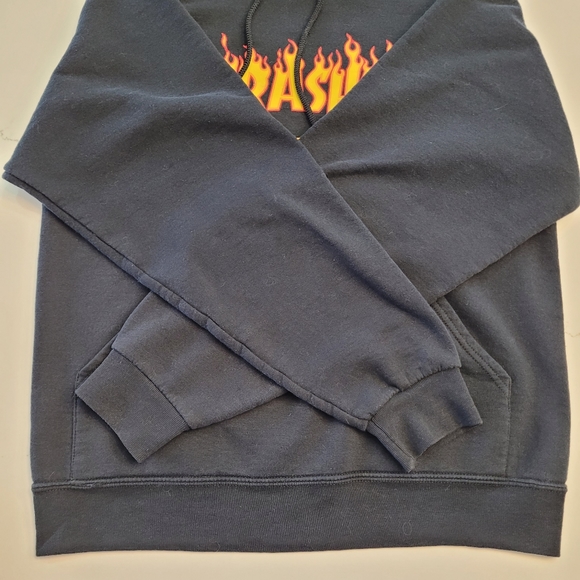Thrasher Magazine Black Hoodie - women's size Small. - Picture 3 of 16